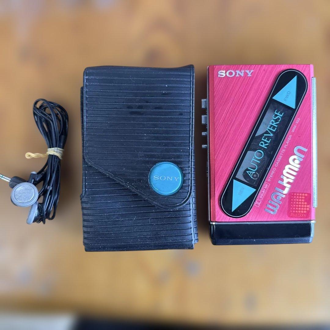 SONY ソニー WM-102 ウォークマン 純正ケース付 2026年最新】wm-102 sonyの人気アイテム - メルカリ
