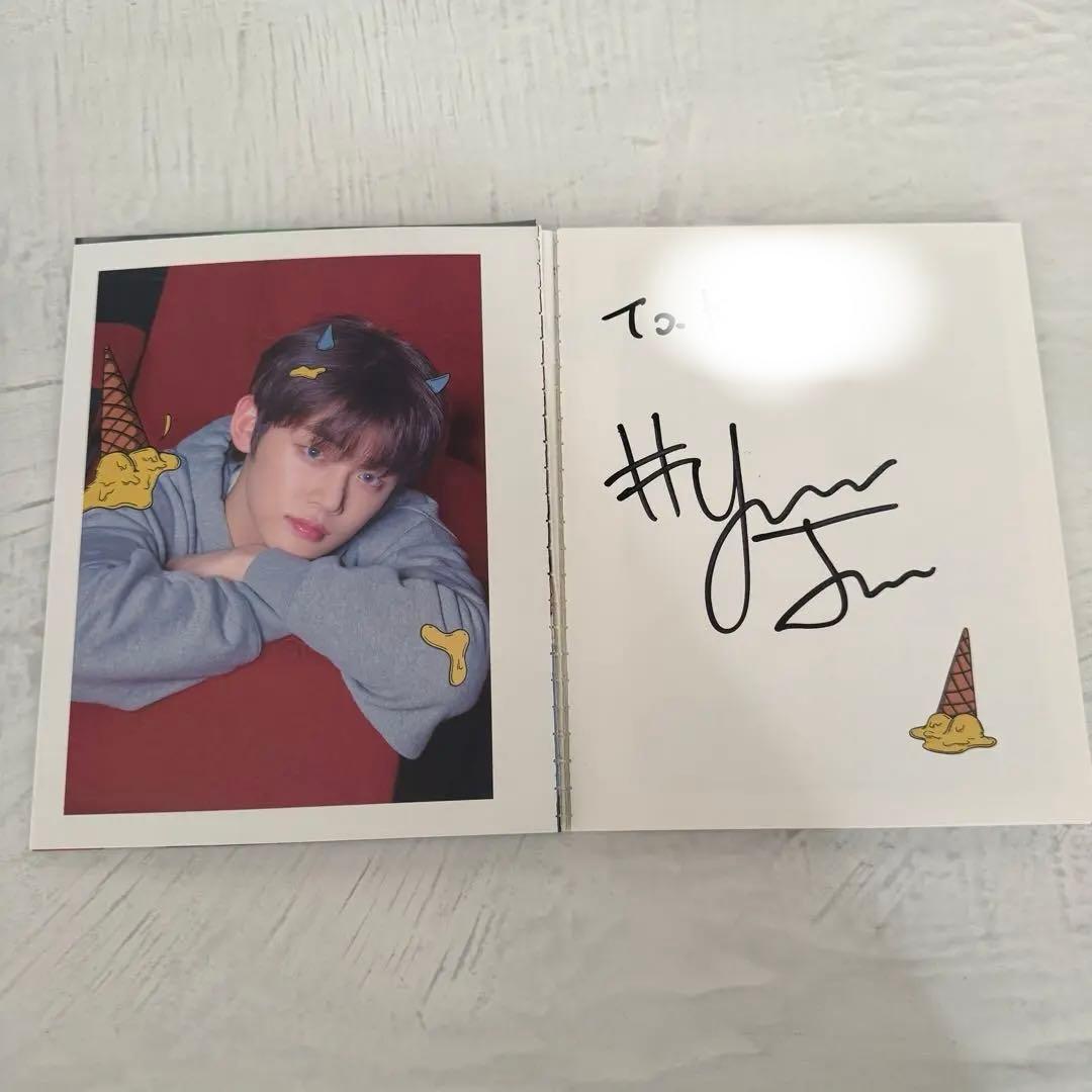 TXT メンバーサイン入りアルバム - メルカリ