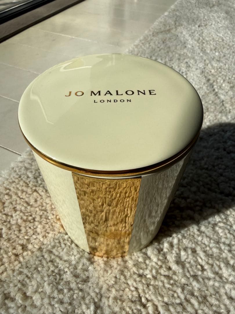 【Xmas限定】JOMALONE ビターオレンジ＆チョコレートキャンドル300g 試してみた】ビター オレンジ & チョコレート キャンドル Jo MALONE