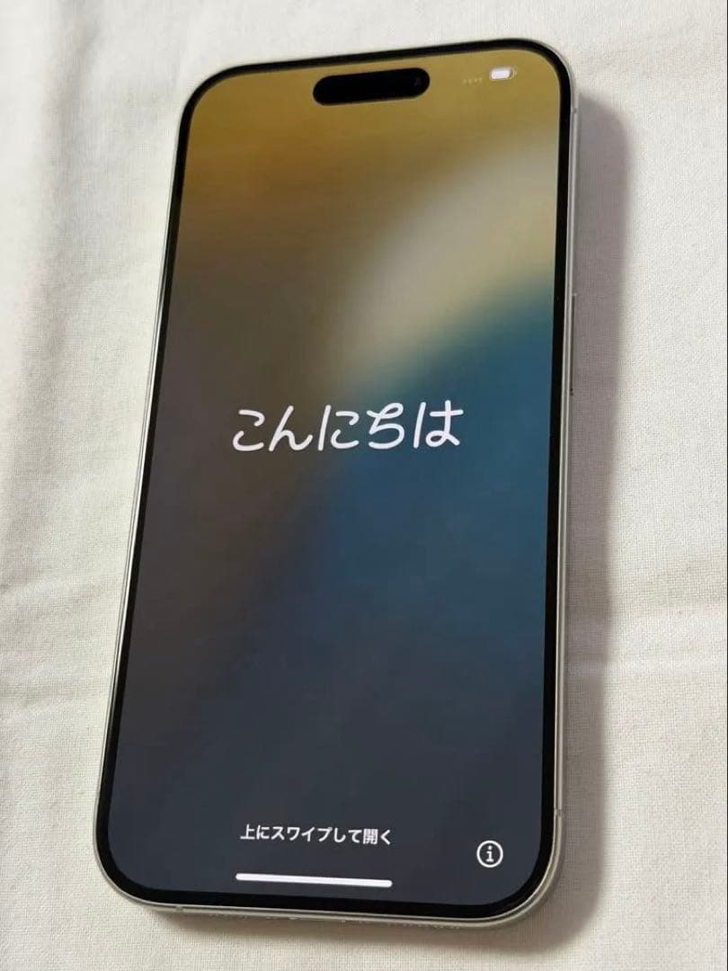 カナダ版 iPhone15 Pro 256GB ホワイトチタニウム 技適あり