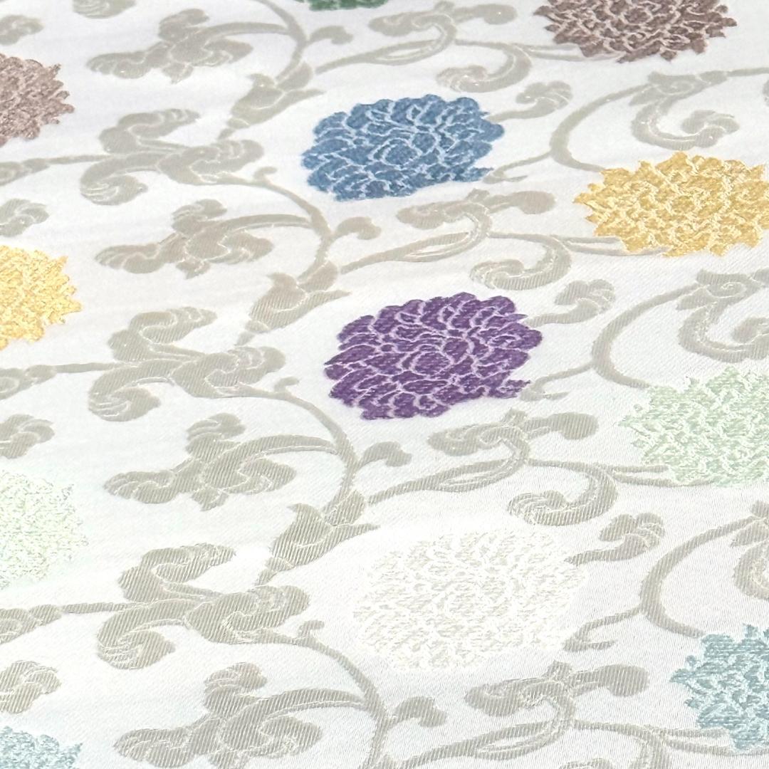 訳あり 名古屋帯 西陣織 花唐草 お仕立て込み - メルカリ