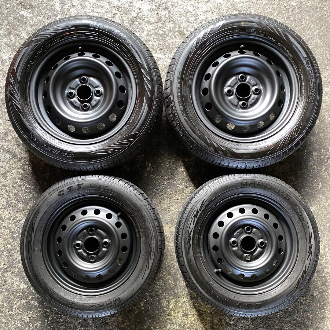 DA16T キャリイトラック スーパーキャリイ タイヤホイールセット 4本