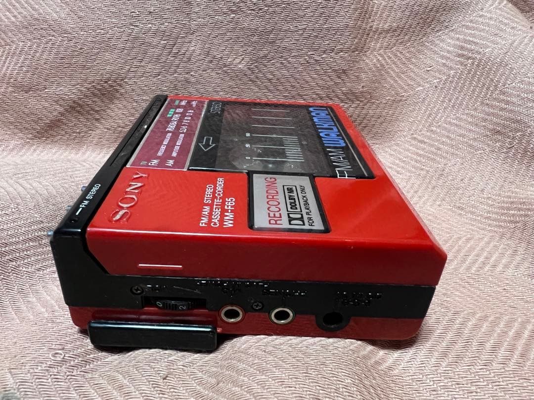 SONY FM/AM ステレオ カセット ウォークマン WM-F65 - メルカリ