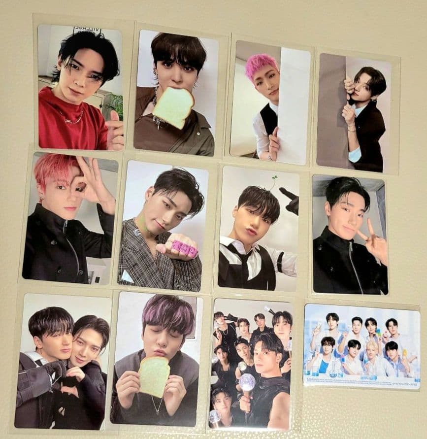 ATEEZ アチズ ヨサン ユノ ミンギ ウヨン サン ジョンホ トレカ12枚