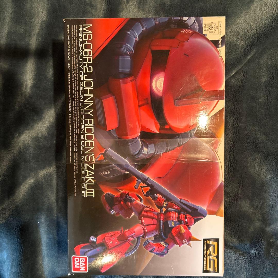 ロボット RG MS-06R-2 JOHNNY RIDDEN'S ZAKU II 26 Bandai | Gundam Real Grade Series #26 MS-06R-2 Johnny Ridden's