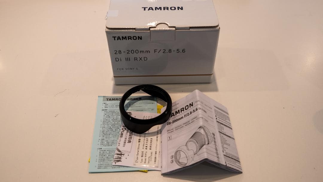 TAMRON 28-200mm F/2.8-5.6 Di III RXD　ソニー