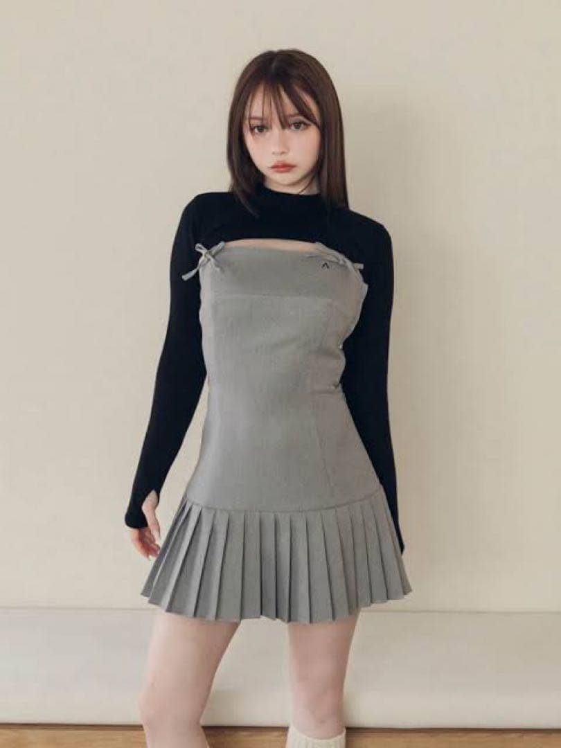 andmary Karen knit set mini dress - メルカリ