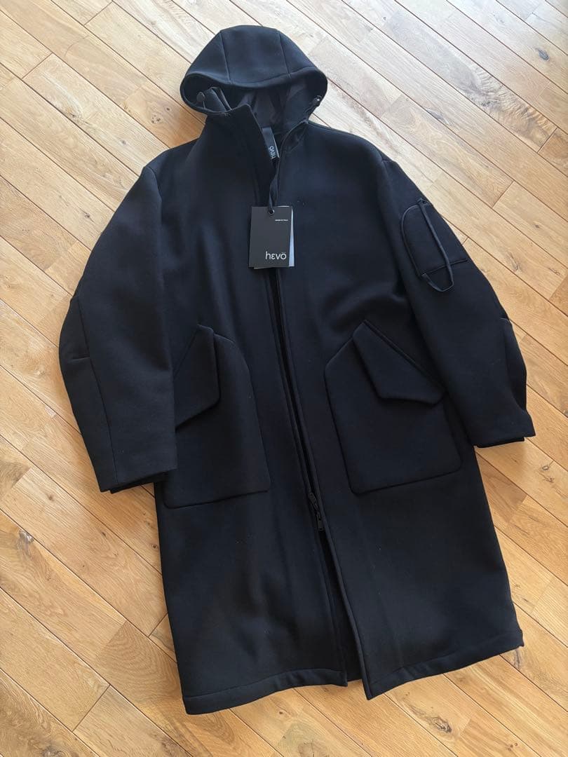 たか2様専用 未使用 ウールダッフルコート MONOPOLI ブラック50