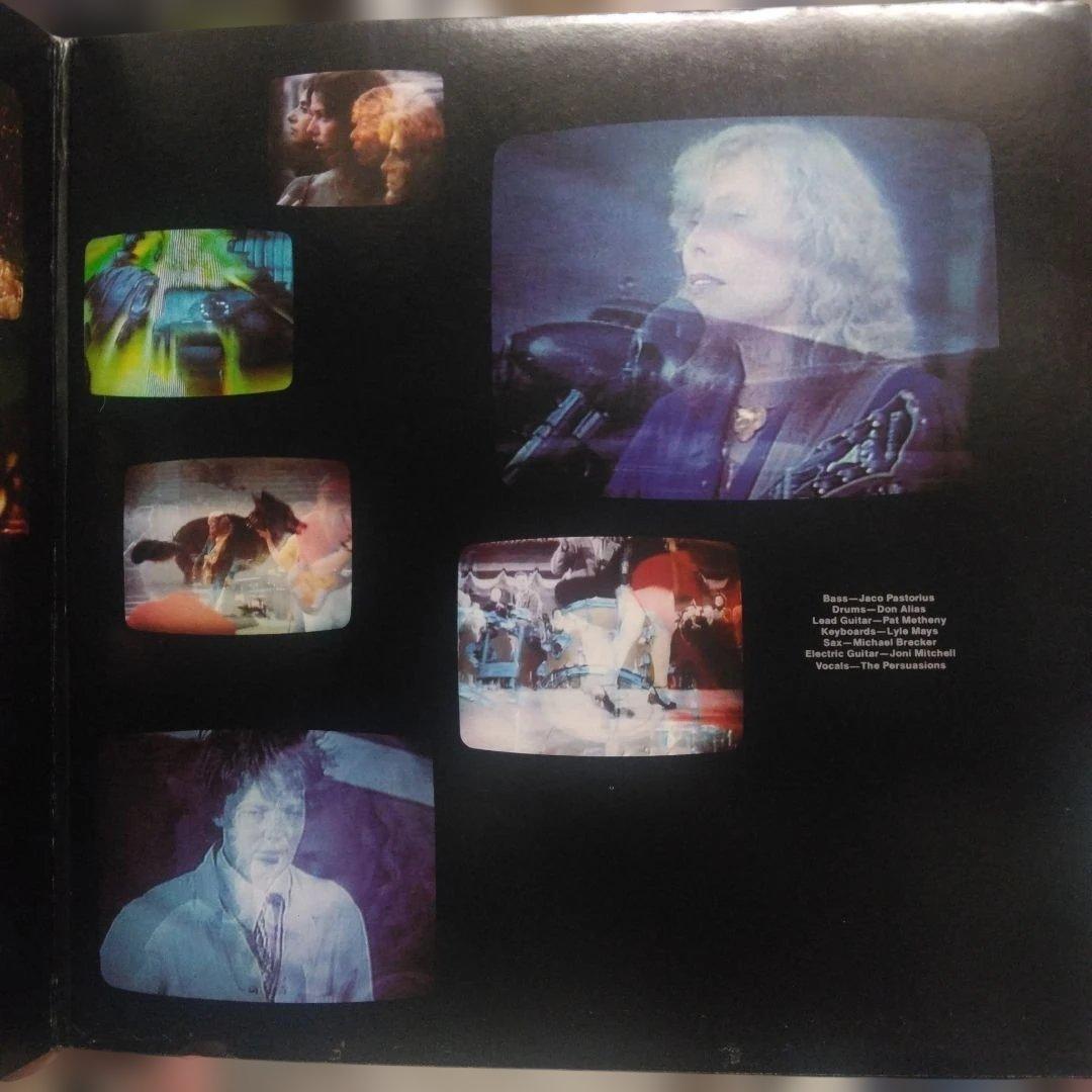 83年再発US盤2LP]ジョニミッチェル/シャドウズアンドライツ SPプレス