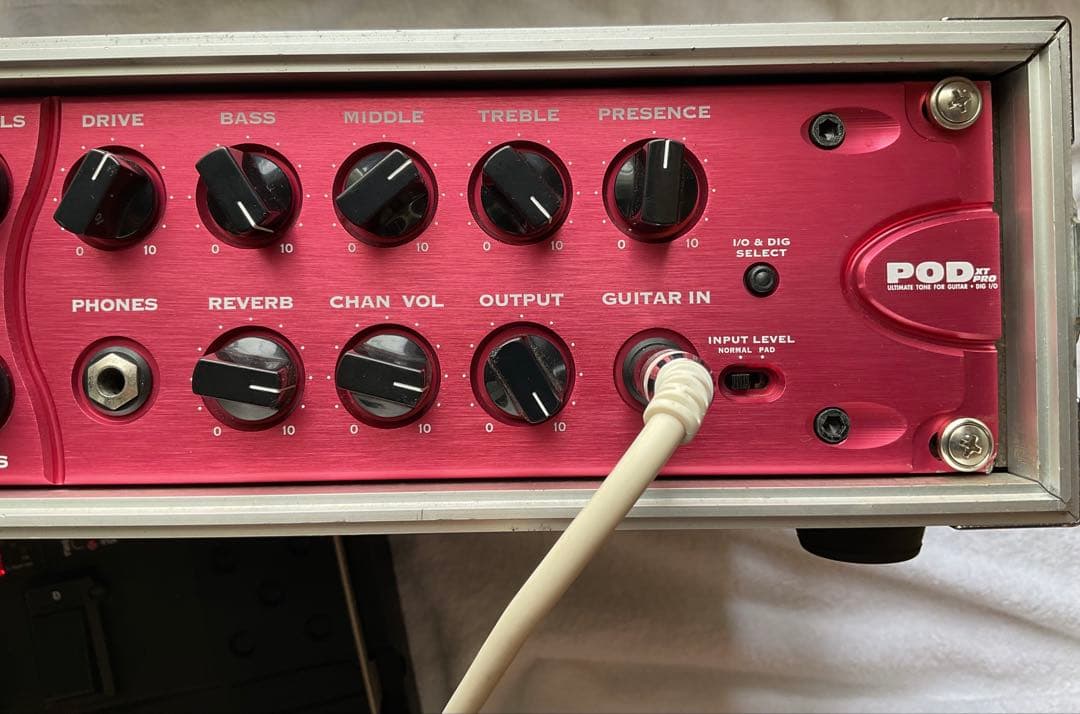 Line 6 POD XT PRO とFBV MK IIペダルとケース音出し確認 - メルカリ