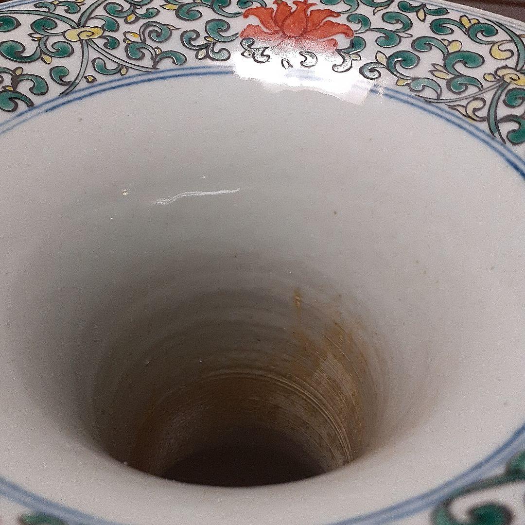 中国大明万暦年製尊形大花瓶 - メルカリ