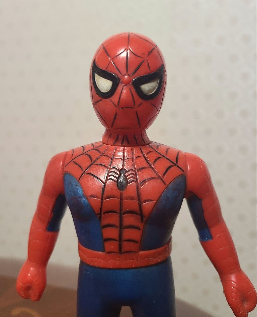 ポピー スパイダーマン 東映版 ソフビ フィギュア Mサイズ 1978 - メルカリ