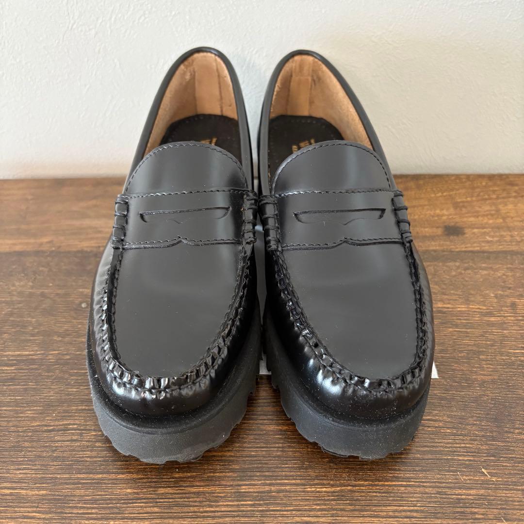 G.H.BASS　BA41810 / BLACK (RUBBER SOLE)