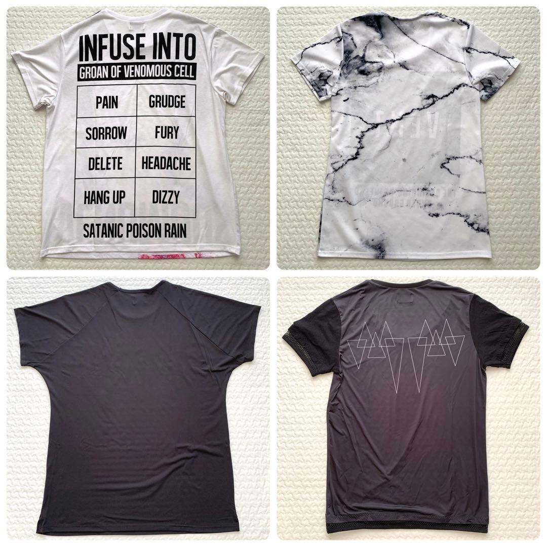the GazettE ガゼット Tシャツまとめ売り - メルカリ