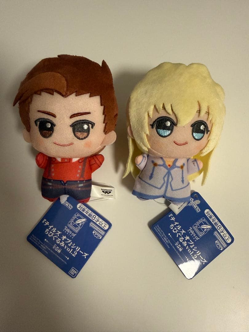 テイルズオブシンフォニア ロイド コレット ちびぐるみ ぬいぐるみ