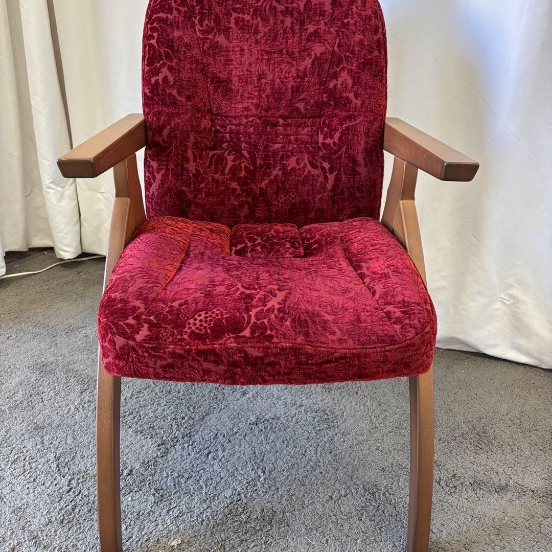 22⭕️展示品 ポスチャーサポートチェア PSC-IV 赤 腰痛対策 設置無料