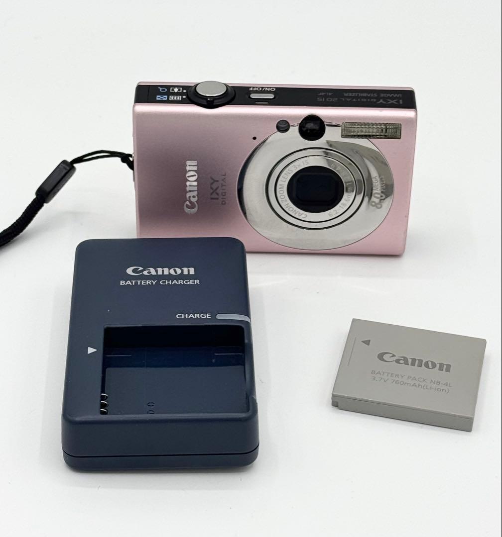 Canon IXY DIGITAL 20 IS ピンク