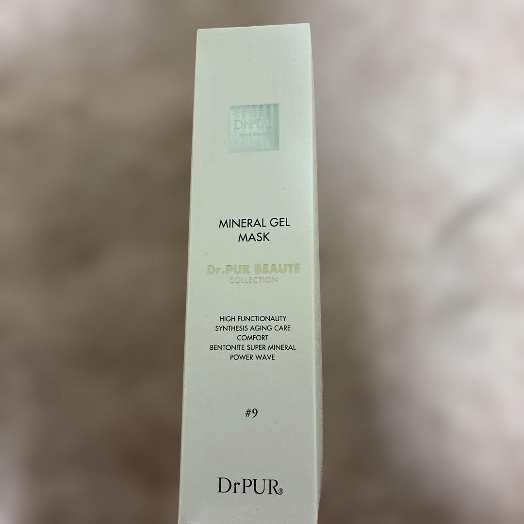 新品未使用✨Dr.PUR BEAUTE #9 ミネラルGELマスク 9 | MINERAL GEL MASK 肌にハリを与え、すこやかな肌へ導く。 Dr.PUR