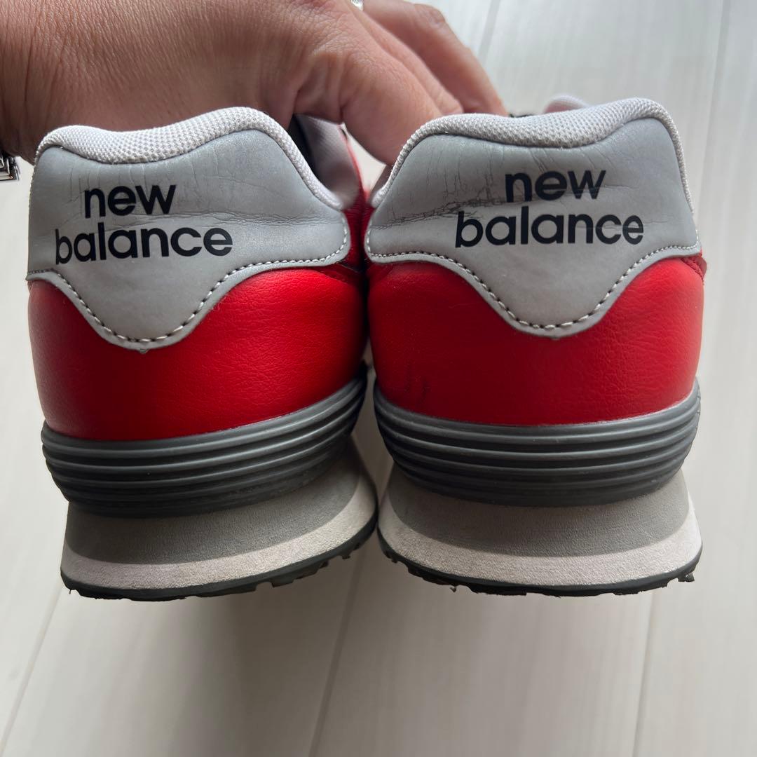 New Balance 安全靴 28.0cm レッド