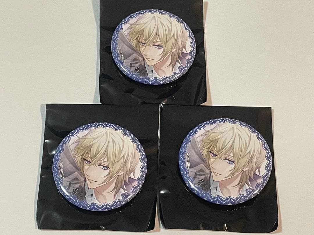 イケメンヴィラン エルバート 缶バッジ 3点セット - メルカリ