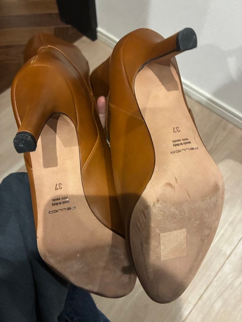 ブーツ METRO 8.0cm ロングブーツ FRIAR BROWN レディース