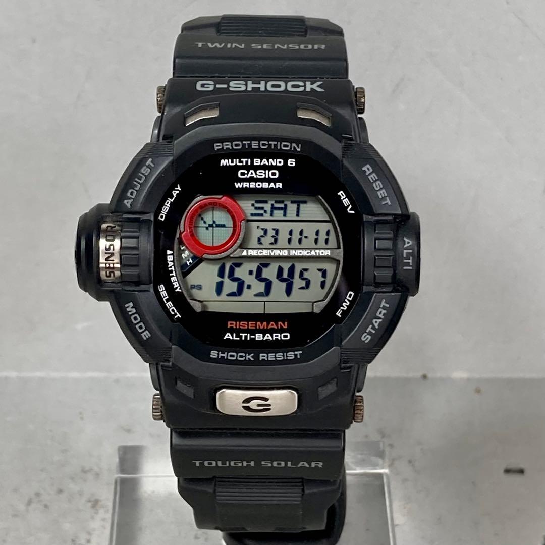 極美品G-SHOCK GW-9200J RISEMANライズマン 電波ソーラー - メルカリ