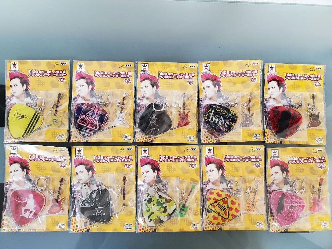 限定】XJAPAN hide ギター&ピック アクリルキーホルダー全種類 - メルカリ