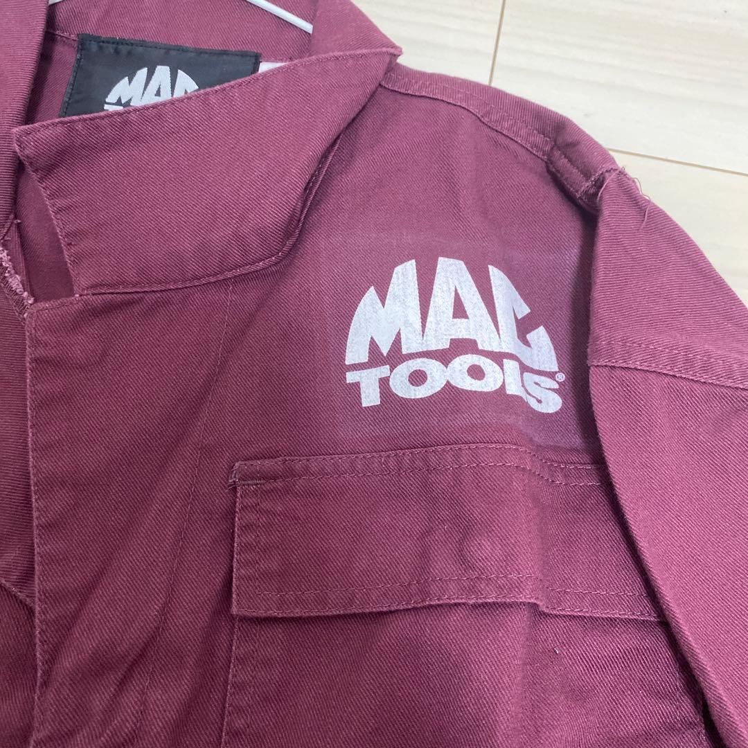 ☆新品未使用訳ありMACTOOLSつなぎバーガンディL☆ - メルカリ
