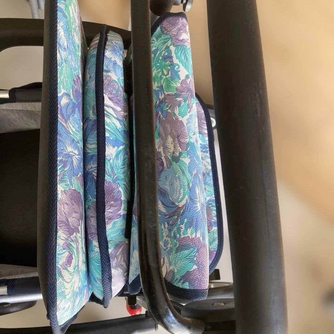 幸和製作所 Walking Stecky シルバーカー 花柄 折りたたみ式 - メルカリ