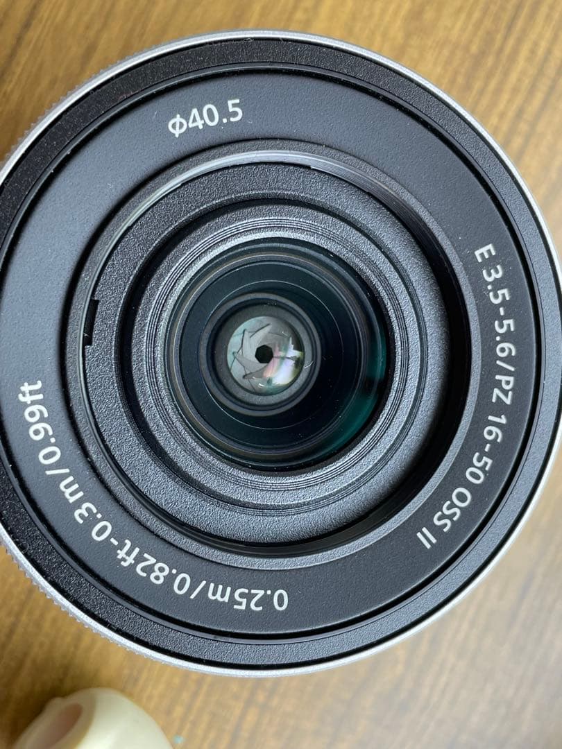 最新美品Sony 希少品 銀色 E3.5-5.6/PZ 16-50 OSS II