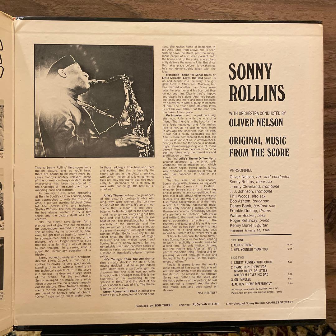 ソニーロリンズ USオリジナル MONO ジャズ レコード VANGELDER - メルカリ