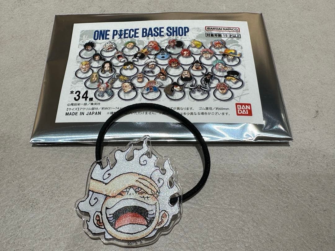 かおかおおかおヘアゴム ニカ ルフィギア5 ONE PIECE BASESHOP - メルカリ