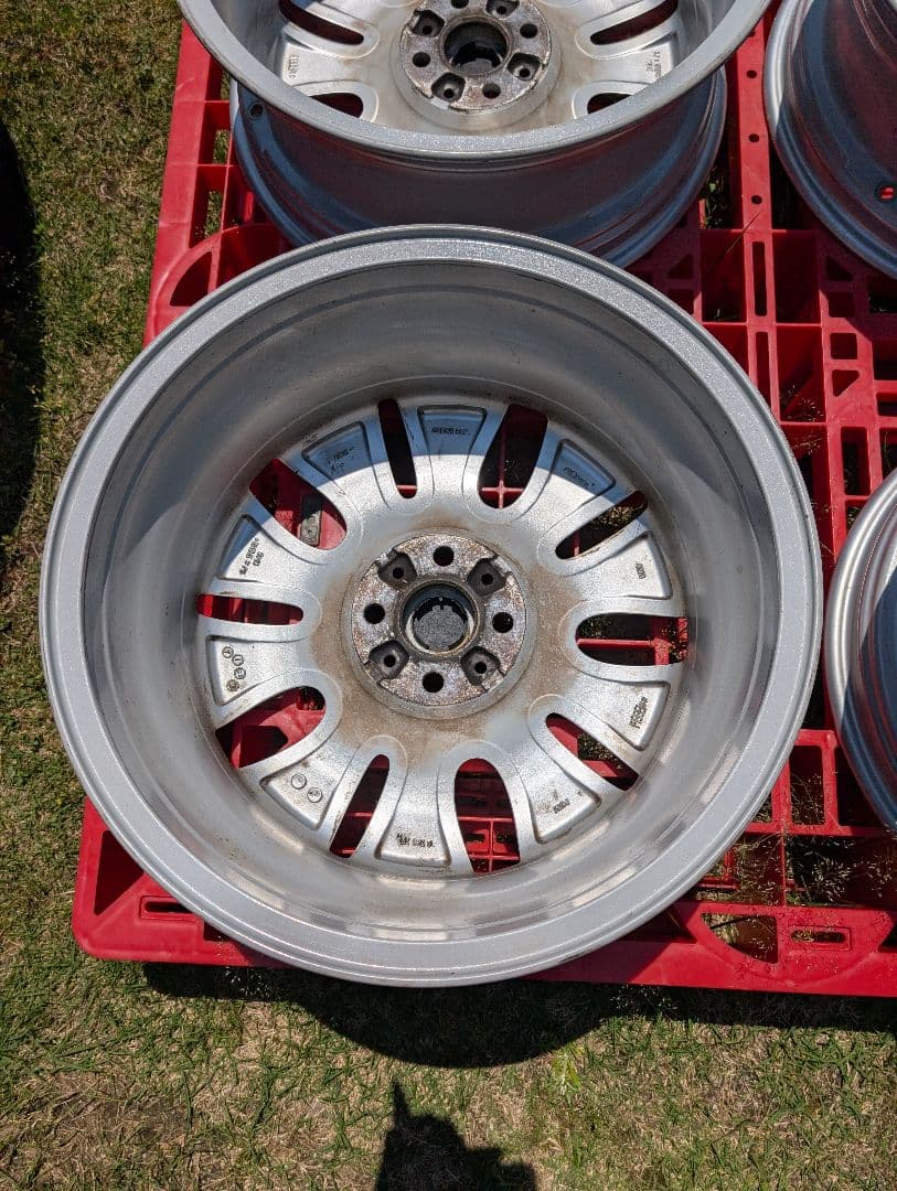 ①【USED】ミニクーパーS カムデン純正ホイール MINI 4本セットの2本