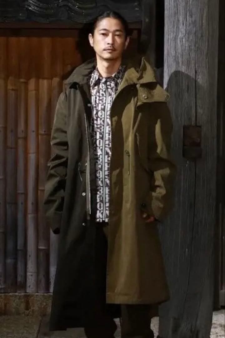 sacai x Ten-C モッズステンカラードッキングコート サイズ1(46