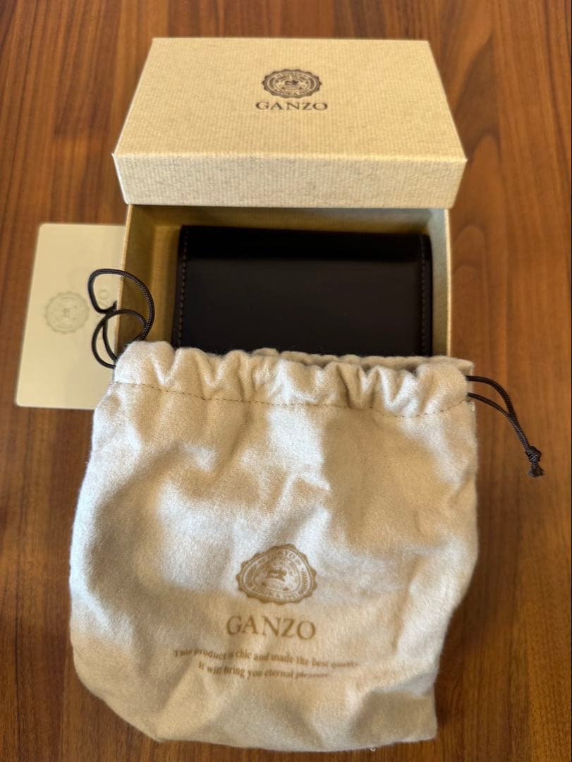 新品】GANZO シェルコードバン 名刺入れ バーガンディ - メルカリ