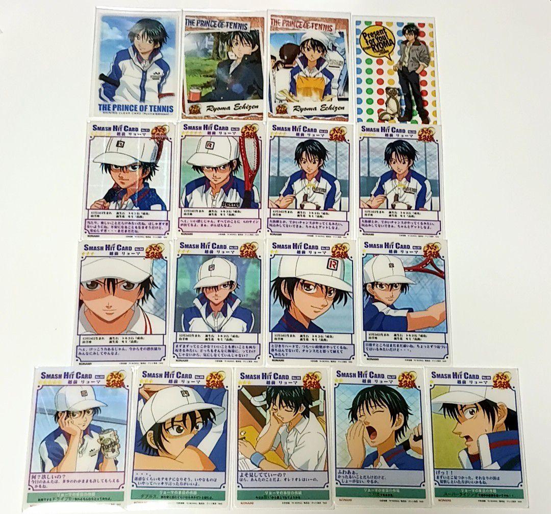 31,テニプリ　シャイニングクリア・スマッシュヒットカード　リョーマ　17枚 テニプリ シャイニングクリア 越前リョーマ テニスの王子様