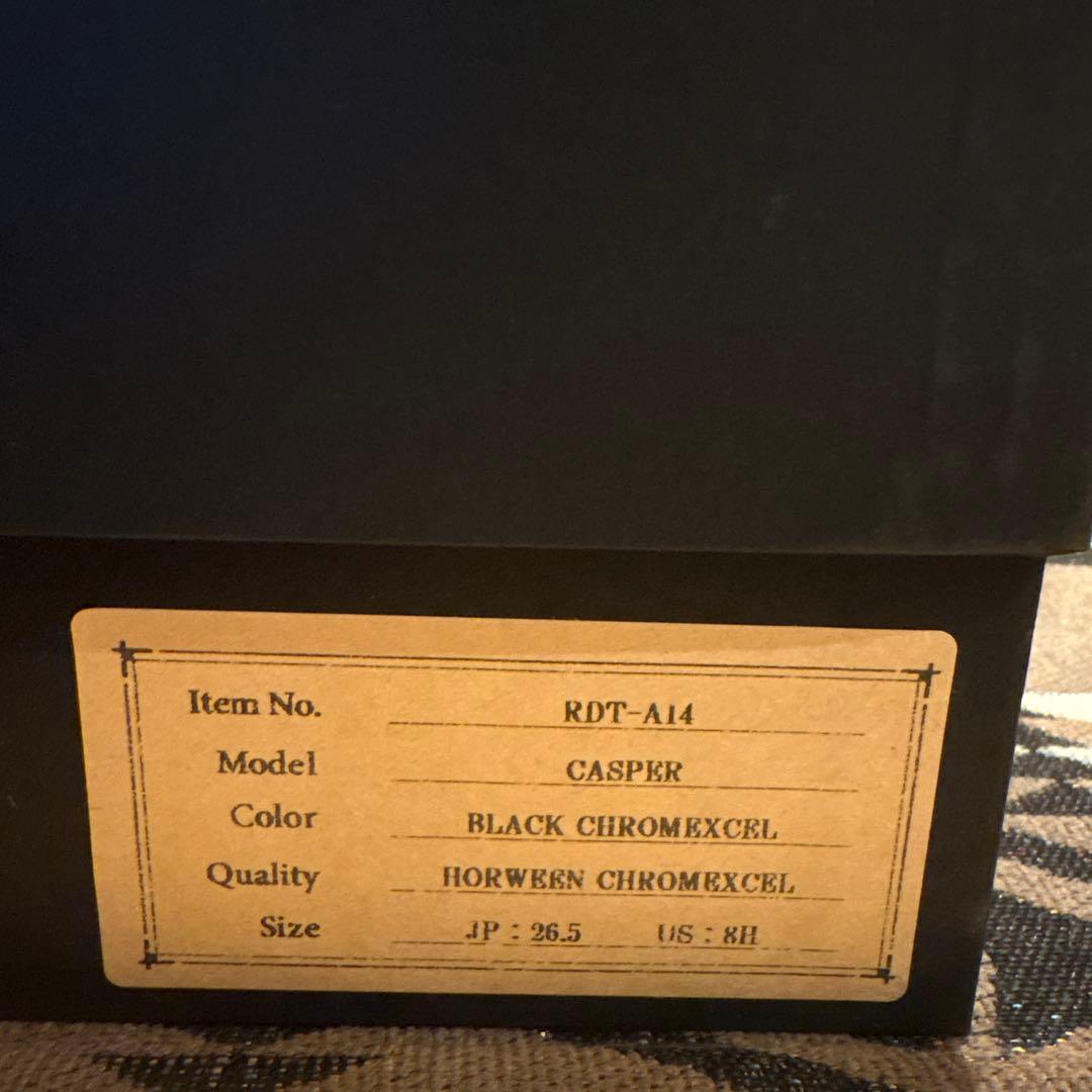 ROLLING DUB TRIO CASPER ブラック 26.5cm