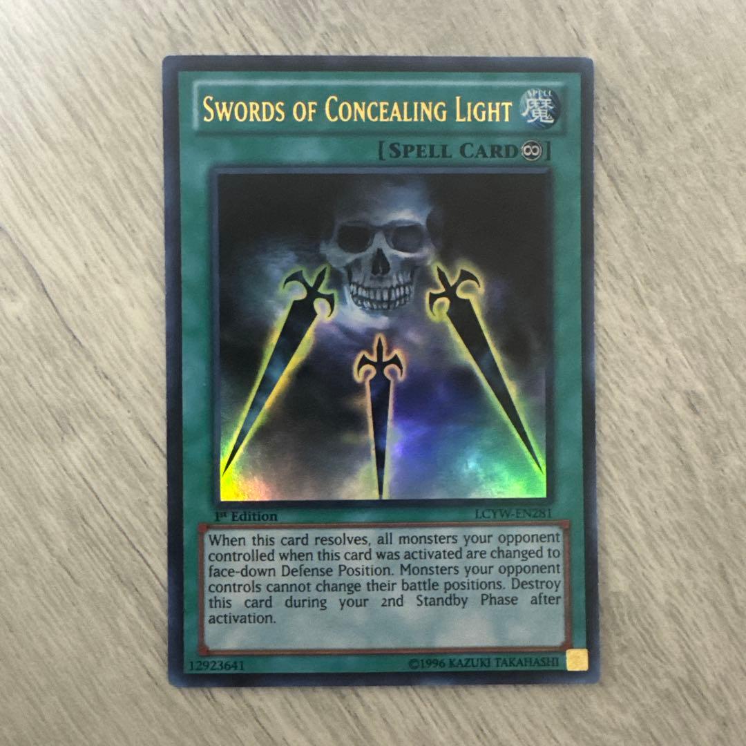 特価】遊戯王 英語版 LCYW版 闇の護封剣 ウルトラレア 1st - メルカリ