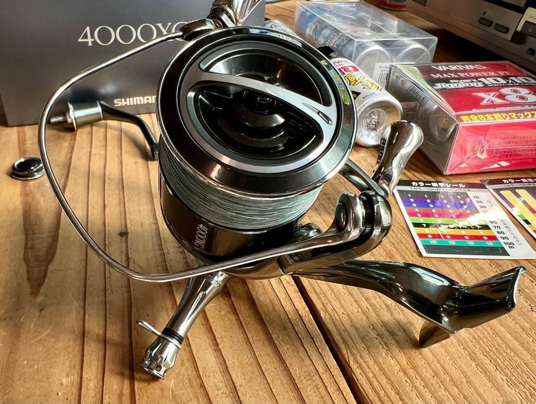 22ステラ4000XG＋リブレWING110＋PE他 メンテ品付き シマノ - メルカリ