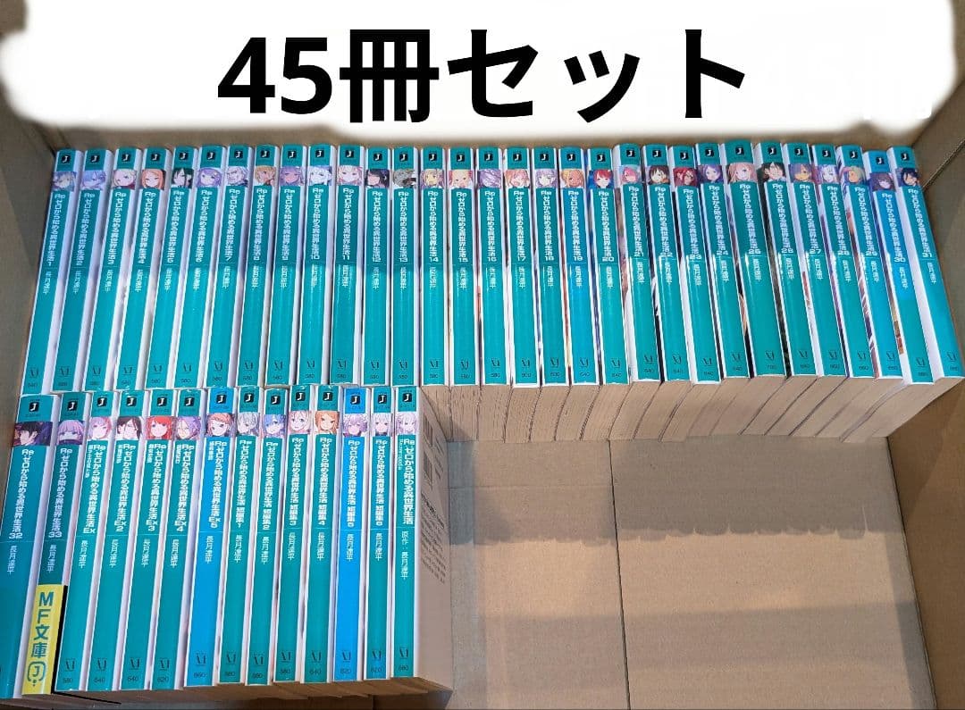 Re:ゼロから始める異世界生活 45冊セット 33巻 小説 ラノベ