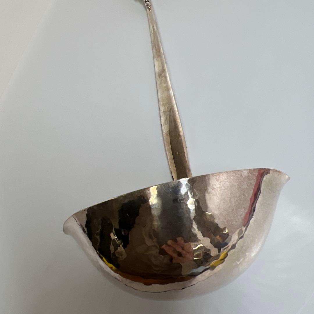 ジョージジェンセン激レアブロッサムsterling925 特大グレービー