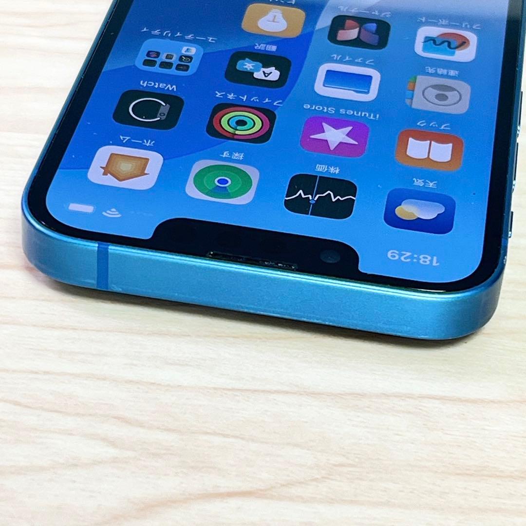 美品】Apple iPhone 13 mini 本体 ブルー 256GB - メルカリ