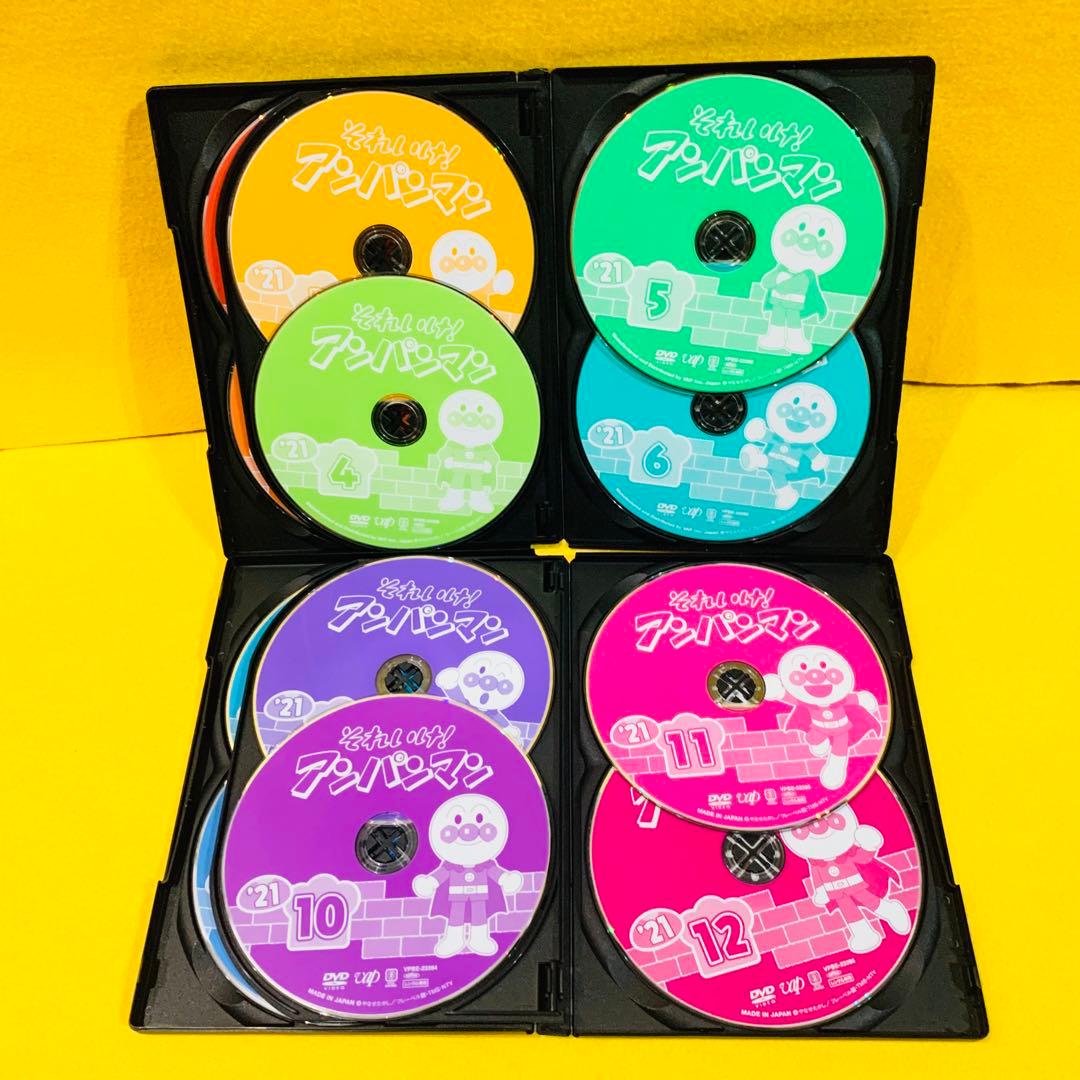 新品ケース】それいけ アンパンマン '21 DVD 全12巻 全巻セット - メルカリ