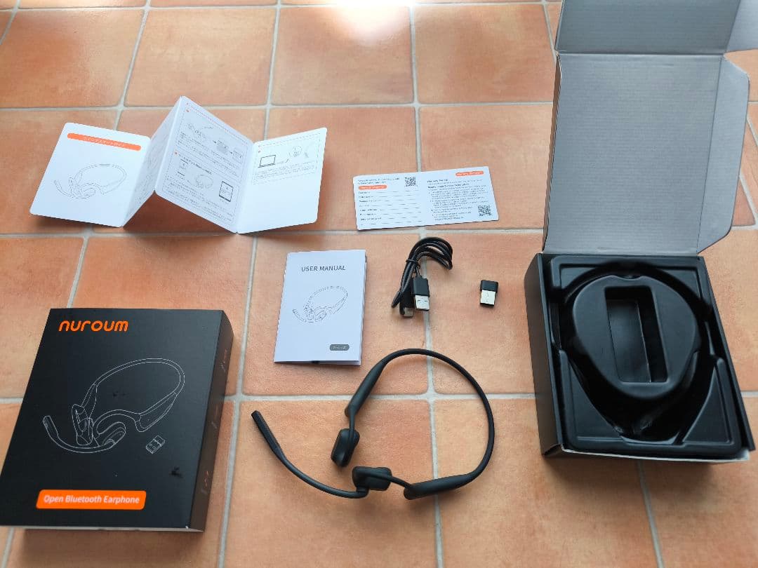 nuroum OpenEar Pro2 ワイヤレスヘッドセット ブラック 51MzkjxwDxL.jpg_BO30,255,255,