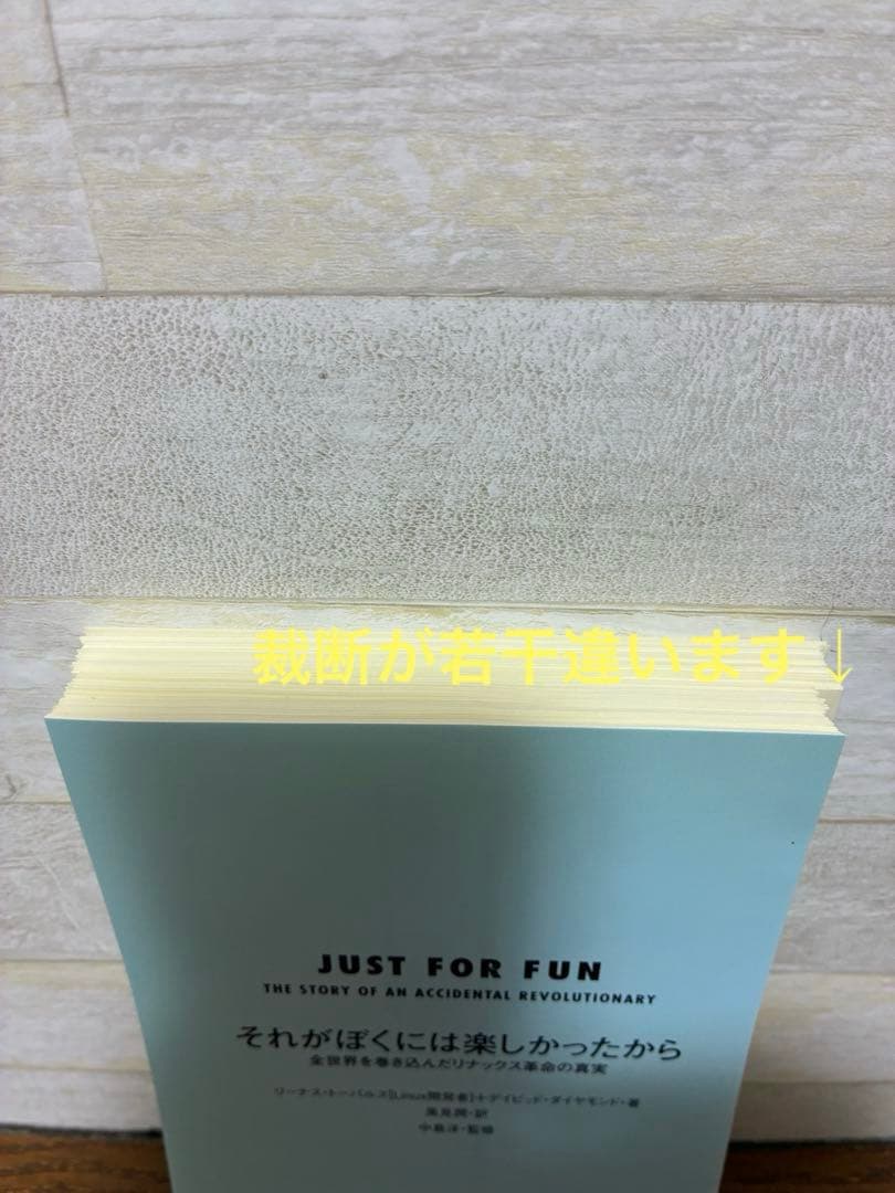 裁断済み「それがぼくには楽しかったから」