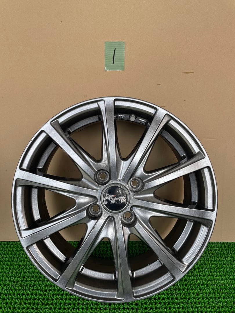15インチ シルバー アルミホイール 4本セット　5.5J