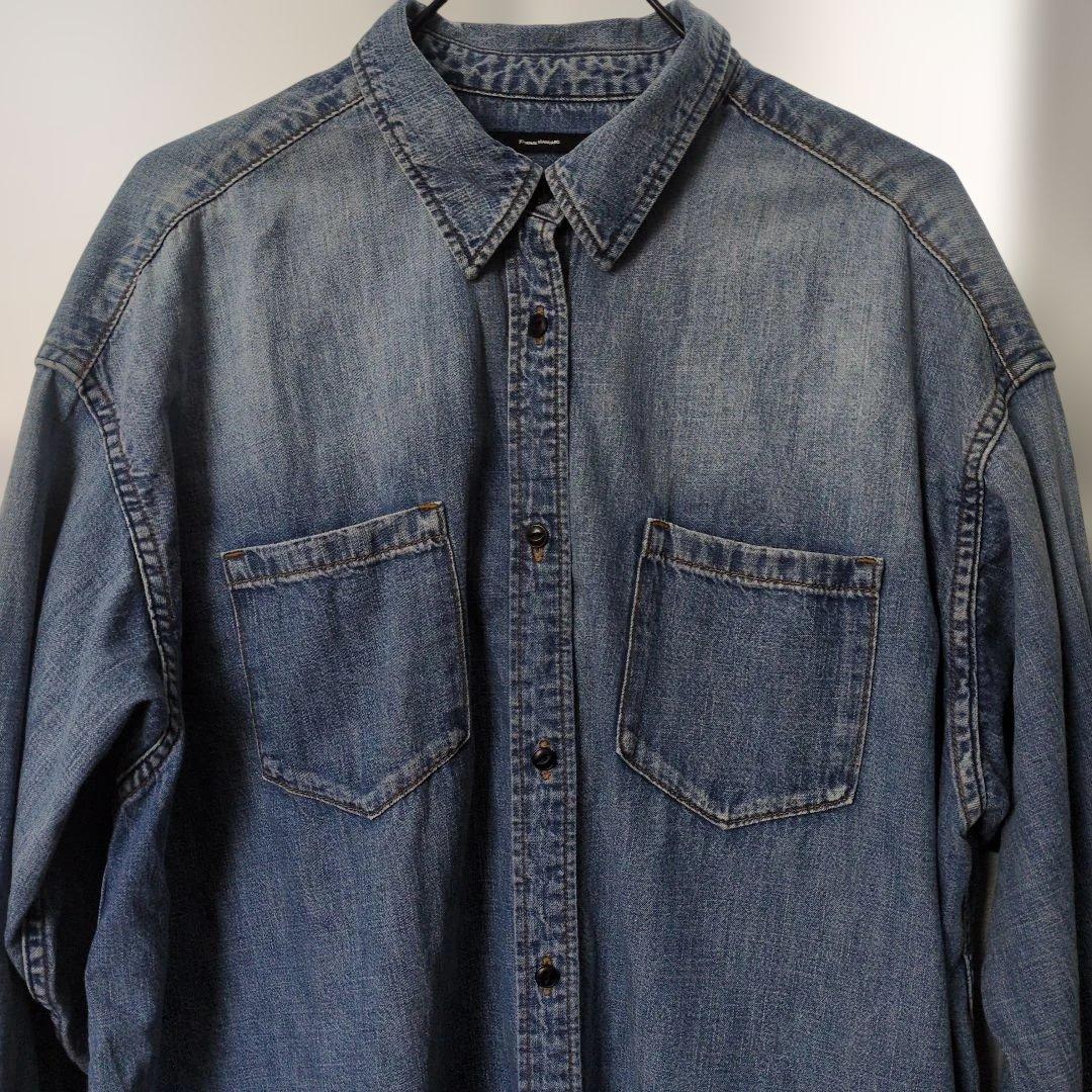 ジャーナルスタンダード ライトオンスデニムシャツ 2024SS ゆったり