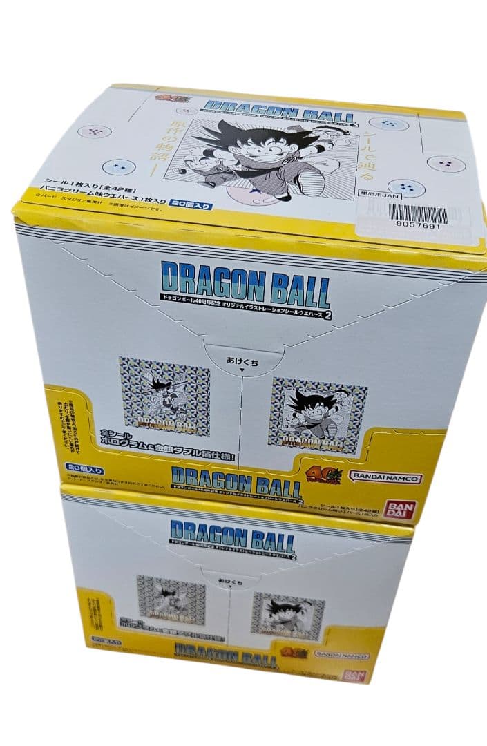 2箱 ドラゴンボール40周年記念 シールウエハース2 新品未開封 box