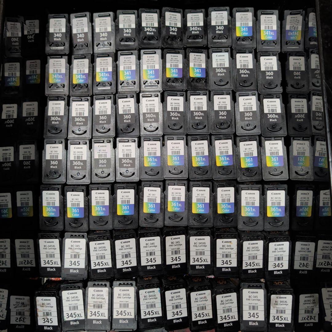 冀*歆様 キャノン　状態良好　使用済みインクカートリッジ　純正品100個 Amazon.co.jp: Canon キヤノン 純正 インクカートリッジ BCI-24 Color