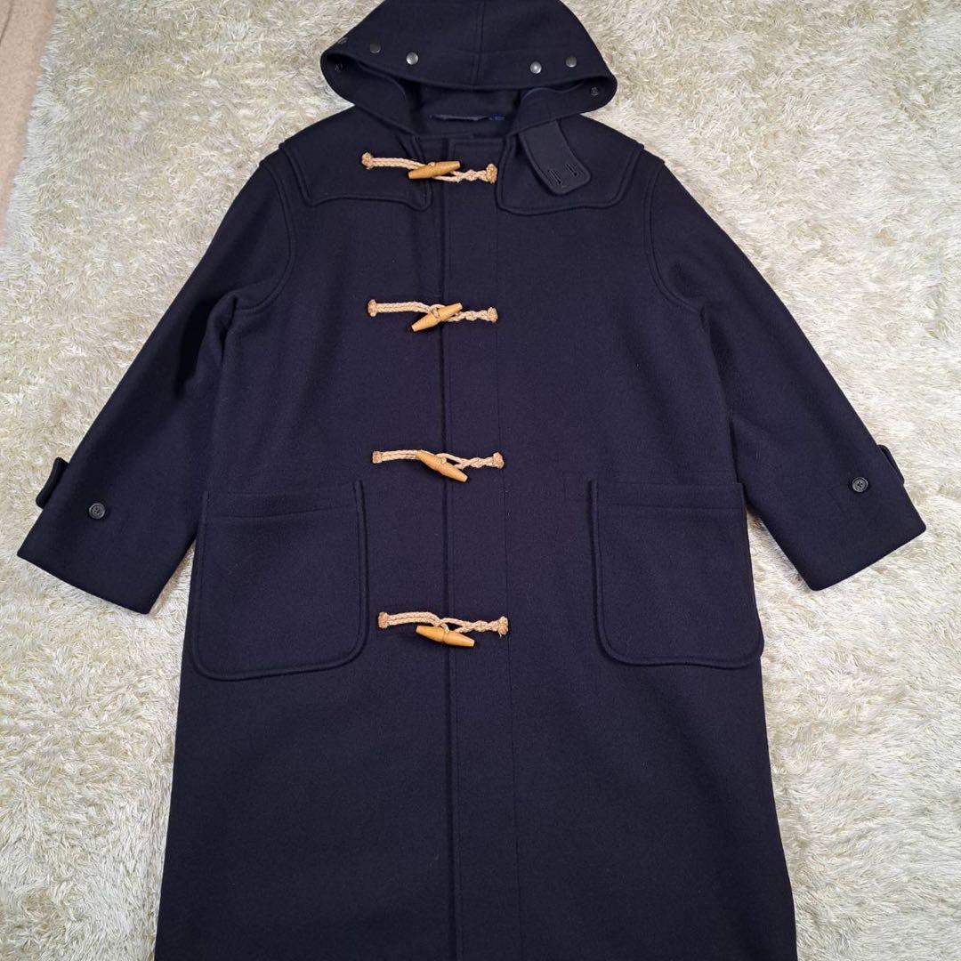 極美品　ポロラルフローレン　着丈113 ロング 　三角タグ　日本製　ネイビー ポロ バイ ラルフローレン 80s 三角タグ USA製 スイングトップ